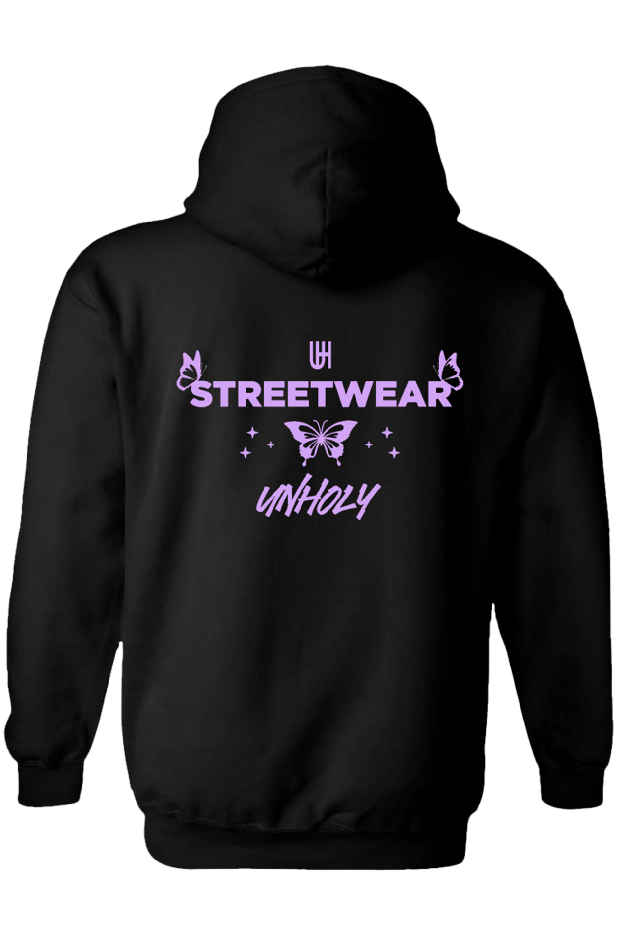 HOODY – PURPLE BUTTERFLY