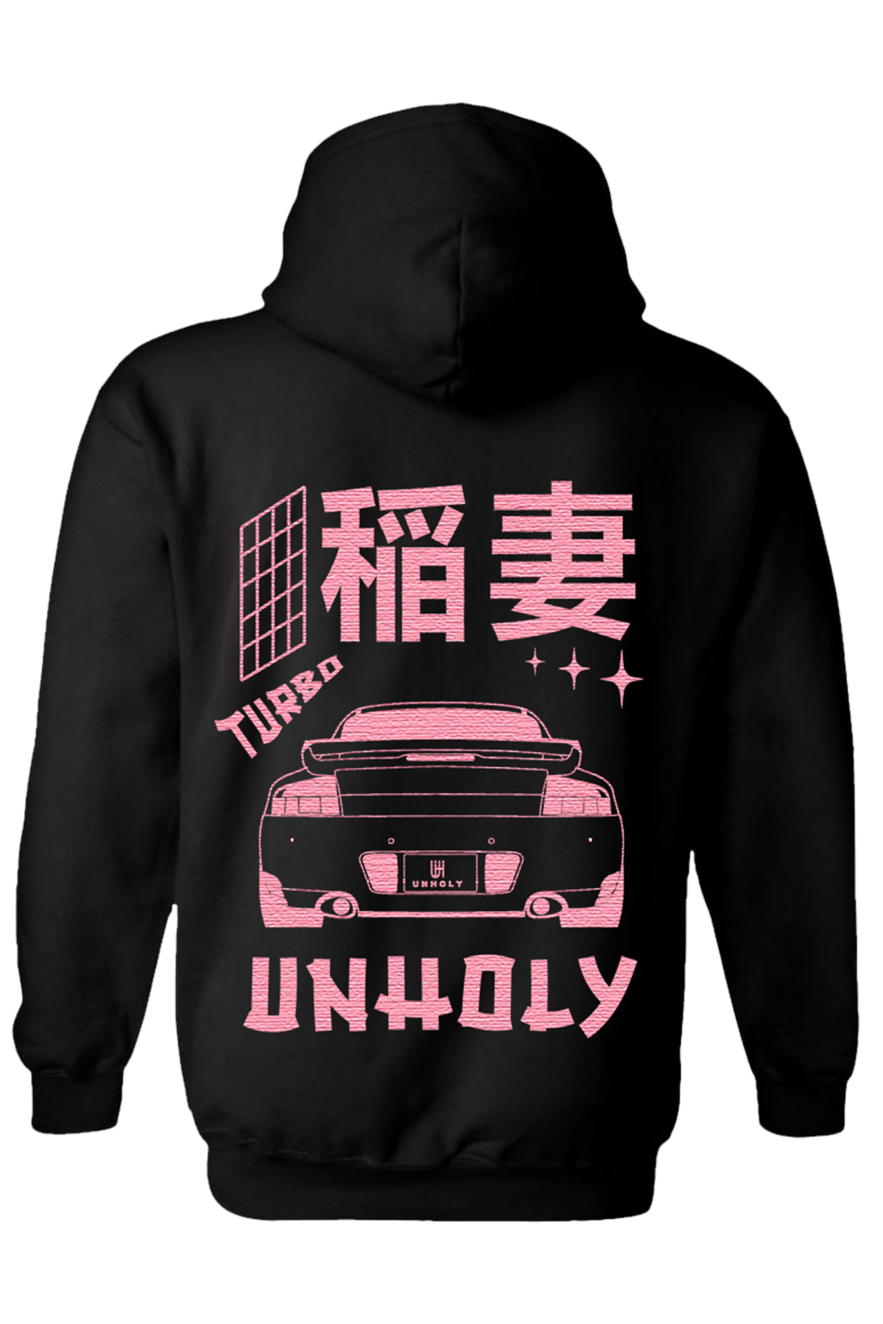 HOODY – PINK DK