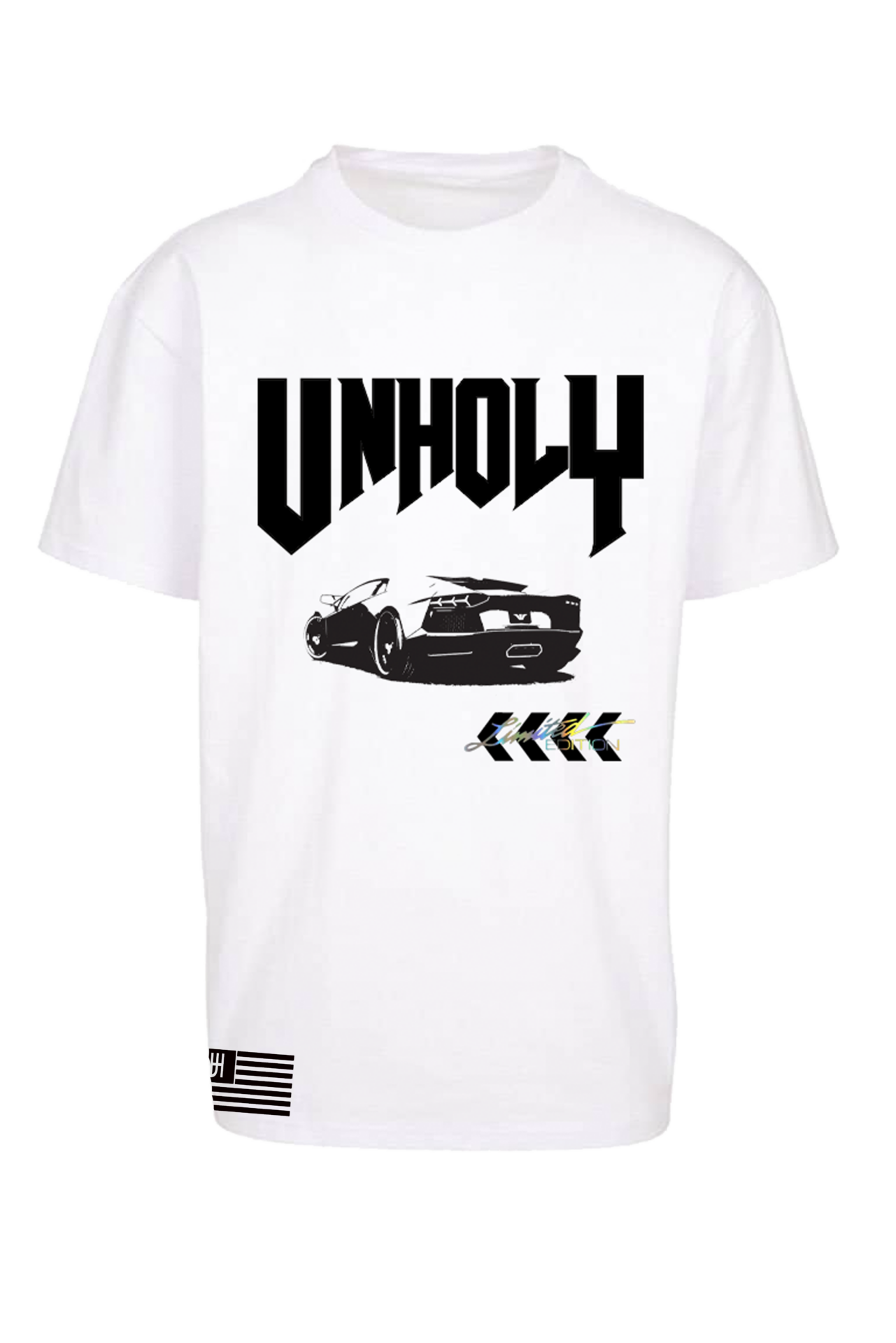 OVERSIZED T-SHIRT – “LAMBO WHITE”